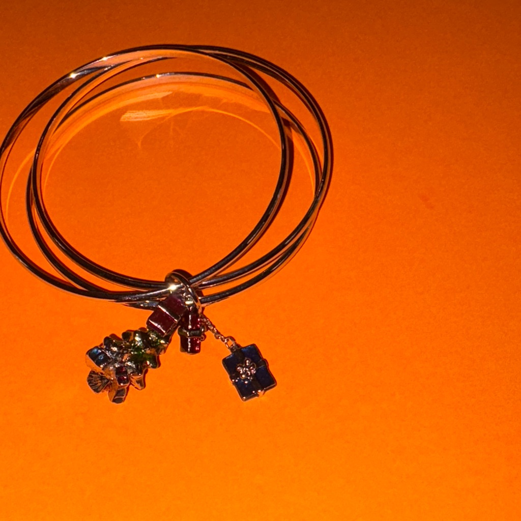 Charm Bangle Bracelet Christopher Radko